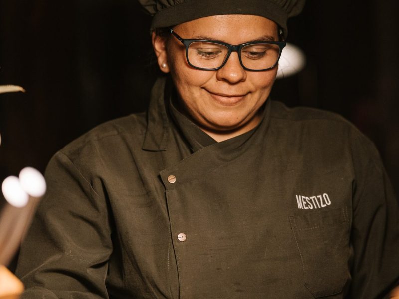 Peixe servido na Pousada Mestizo